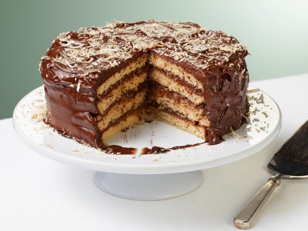Peanut Butter-Chocolate-Coconut Layer Cake Recipe | Food Network Kitchen |  Food Network