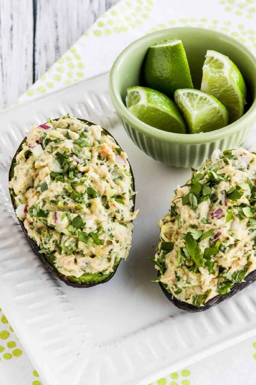 Tuna Stuffed Avocado – Kalyn's Kitchen