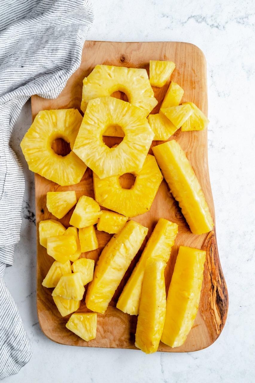 Three Ways to Cut a Pineapple - Ambitious Kitchen