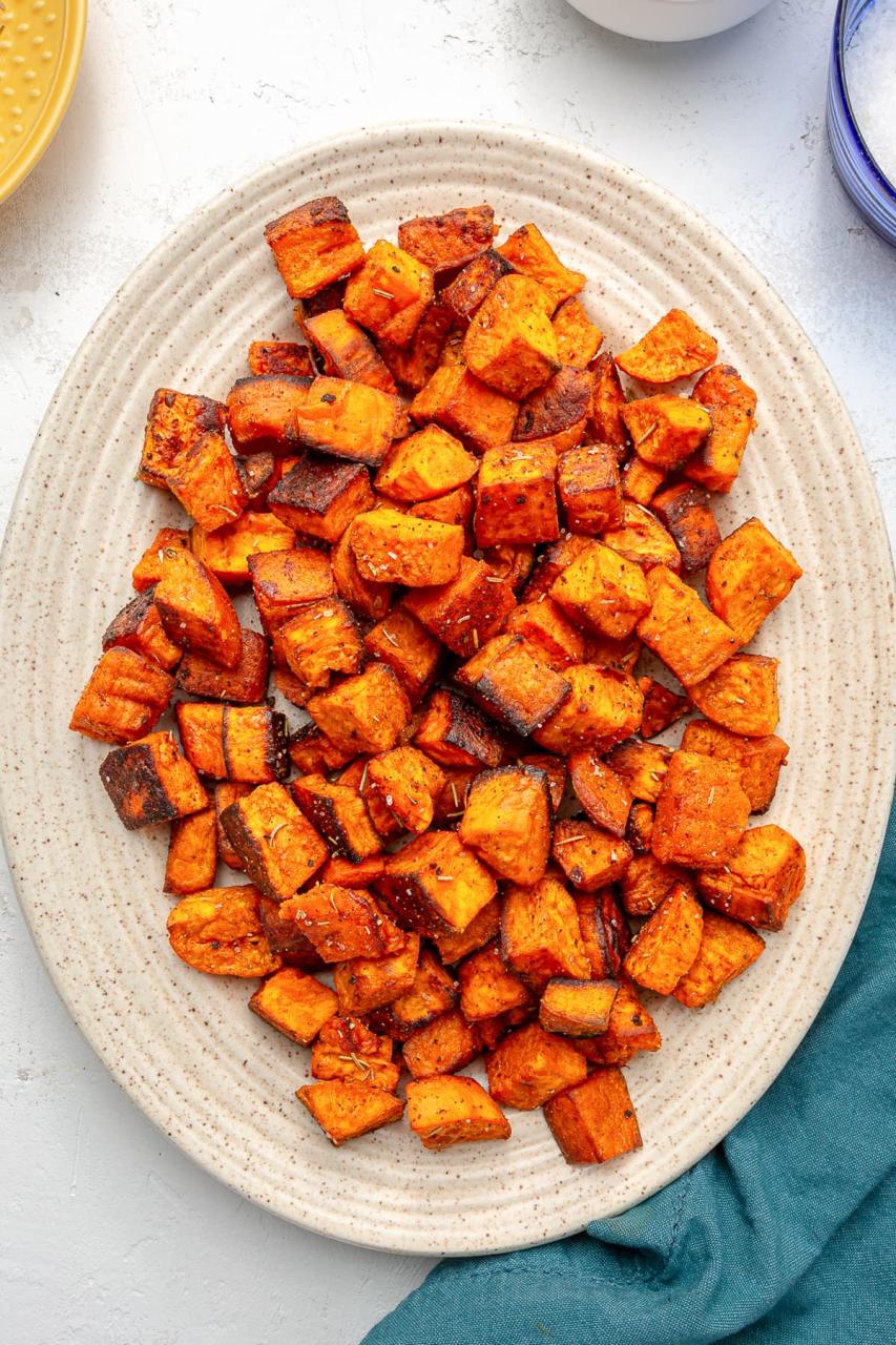Roasted Sweet Potatoes - Skinnytaste