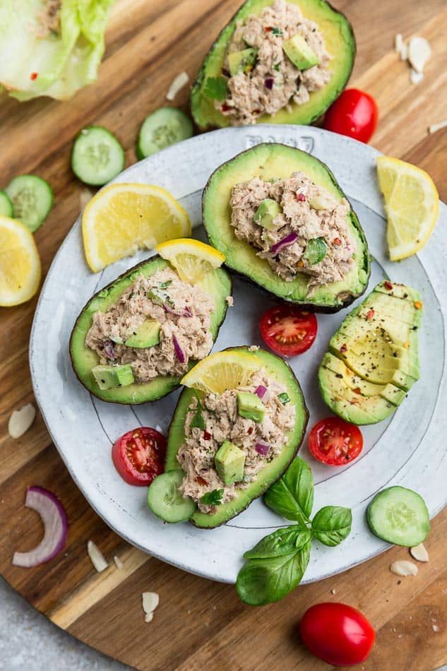 Avocado Tuna Salad - Keto / Low Carb / Paleo / Whole30