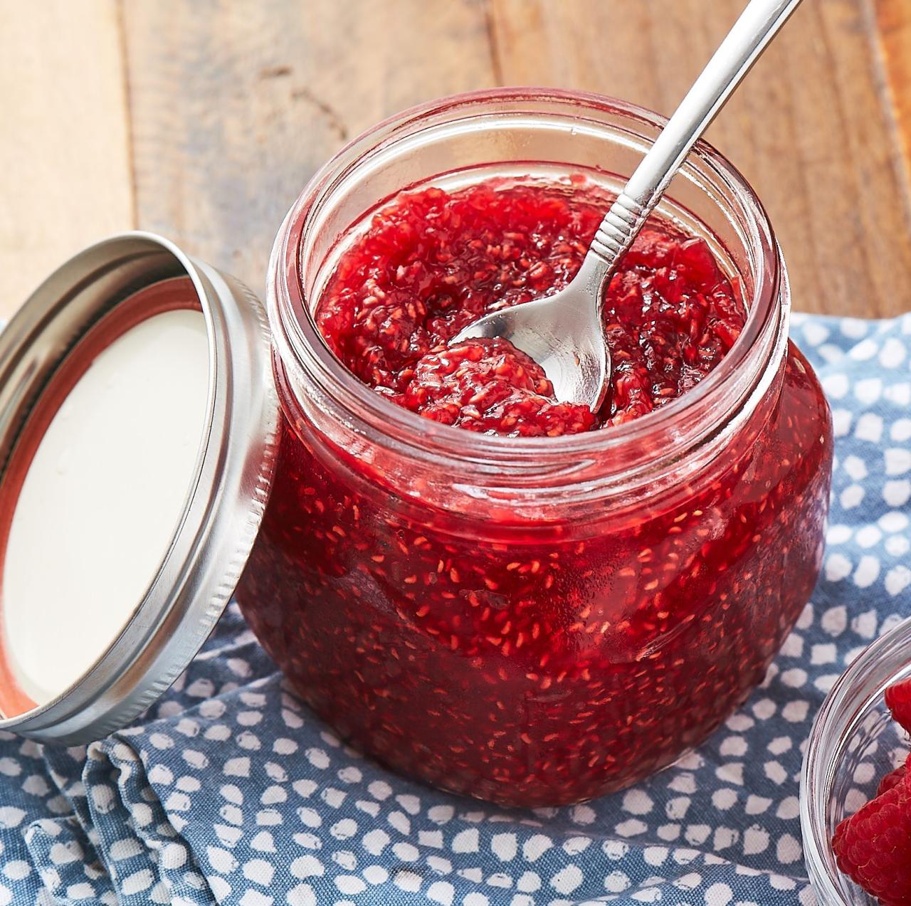Raspberry Jam Recipe - How To Make Raspberry Jam