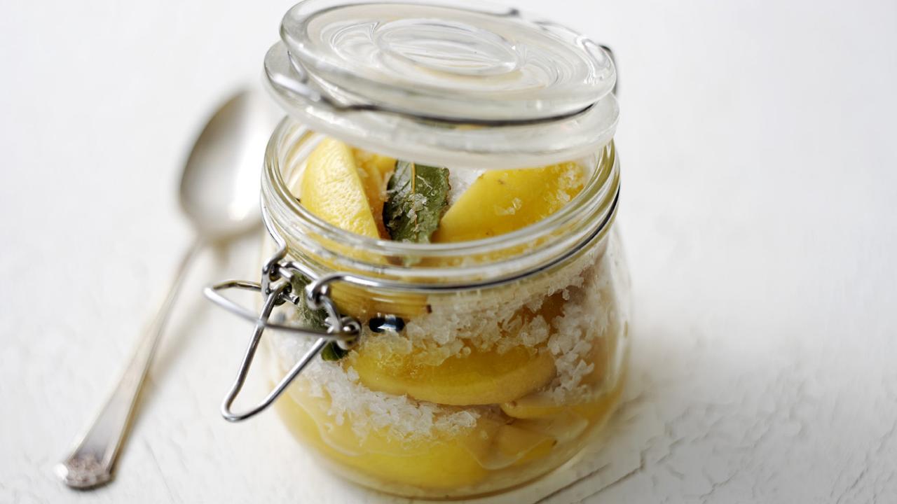 How to make preserved lemons recipe - BBC Food
