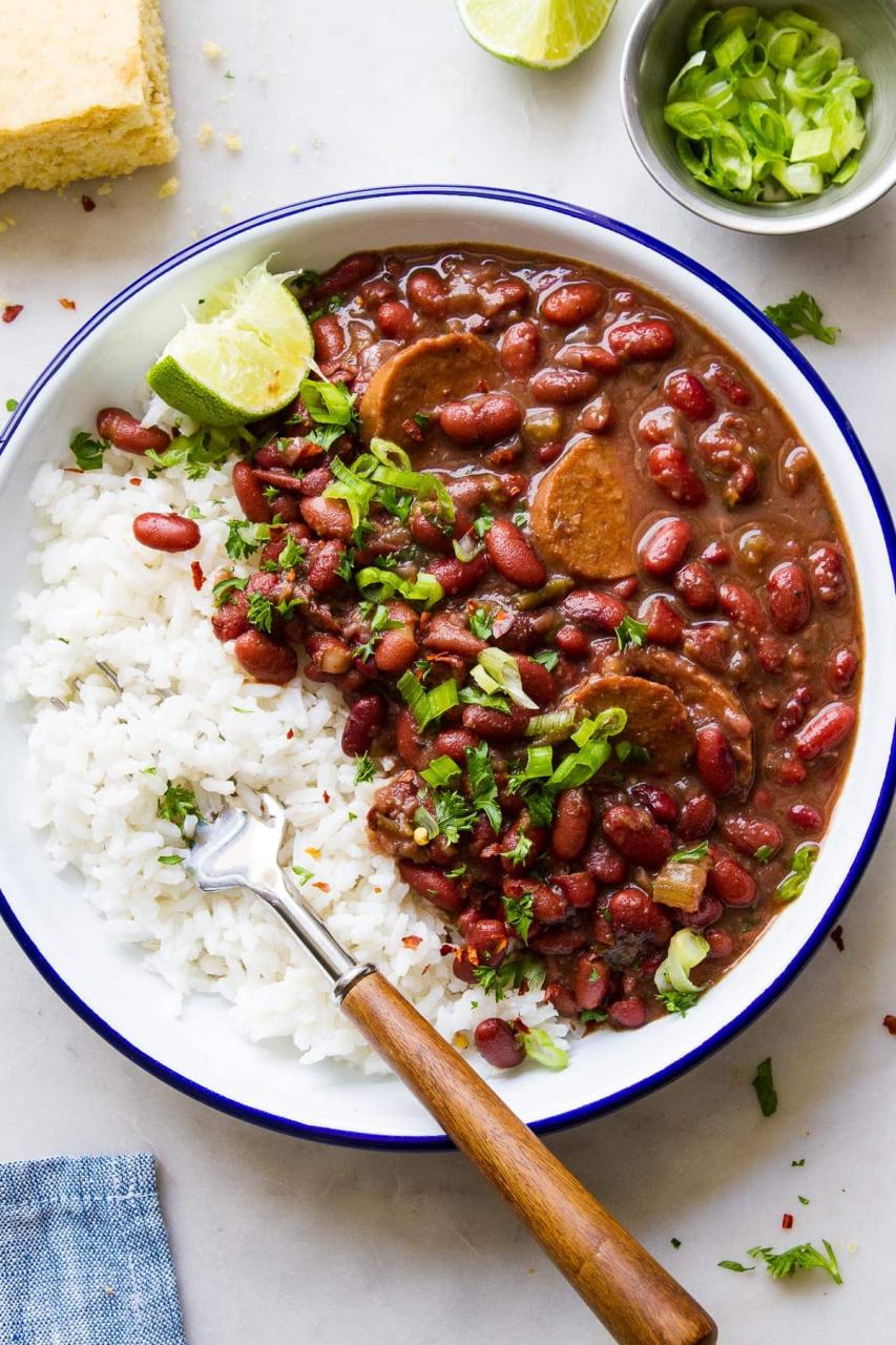 Instant Pot Red Beans and Rice (Vegan) - The Simple Veganista