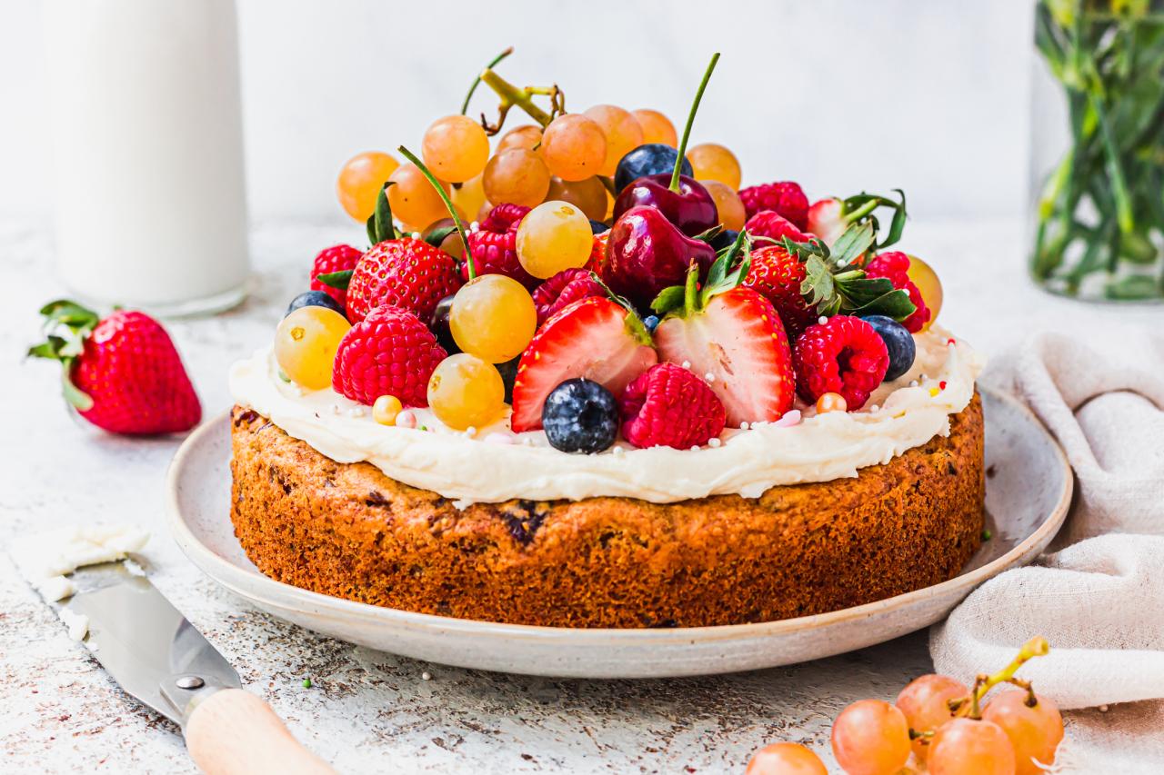 Vegan Fruit Cake (Gluten-Free) - Nourishing Amy