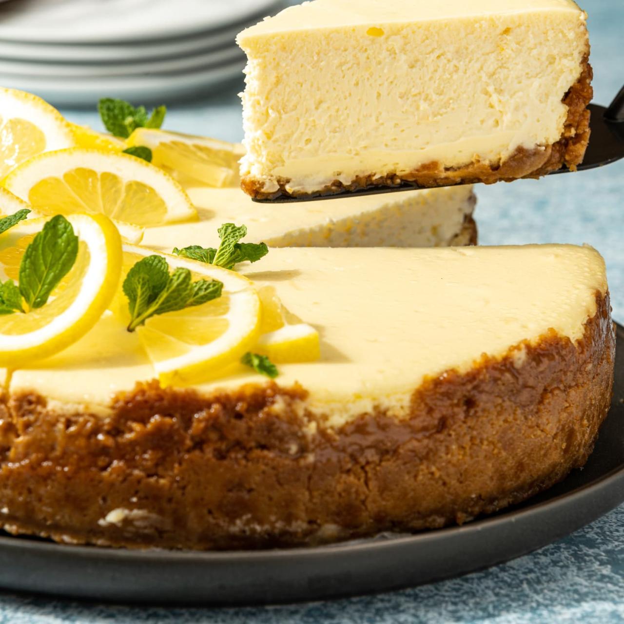 Lemon Cheesecake Recipe (with Gingersnap Crust) | The Kitchn