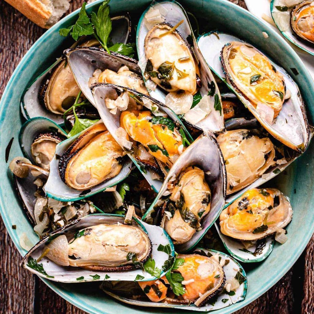 Green Mussels Recipe